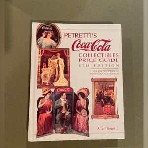 Coca Cola Collectibles Price Guide Book with AUTHORS SIGNATURE
